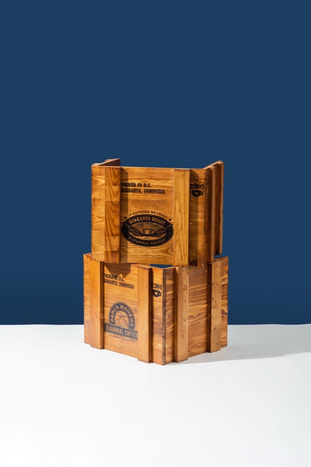 Djournal Coffee, Crate ritel